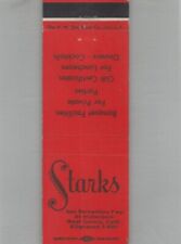 Matchbook Cover Starks Restaurant West Covina, CA picture