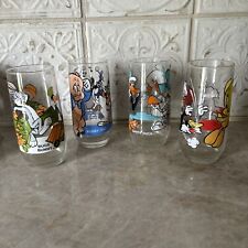 Pepsi Looney Tunes Drinking Glasses 1970s Set Of 4 picture