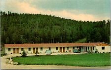 Hill City SD Circle S Motel 1950s Autos South Dakota Postcard HQ6 picture
