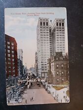 1914 postcard FORT STREET DIME BANK BUILDING DETROIT MI posted picture