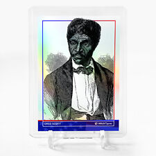DRED SCOTT Card 2024 GleeBeeCo Freedom Fighter Holographic #DA43 picture