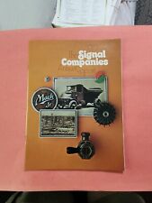 1972 Signal Companies Annual Report MACK TRUCKS, Oil & Gas, Garrett Etc picture