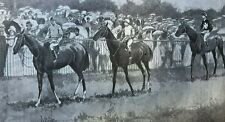 1900 Horse Racing American Horses and Jockeys Overseas picture