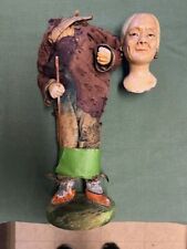 Chinese Doll on stand with Mud Head/Feet and Hands. See below for more details. picture