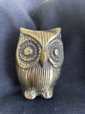 Vintage - Traditional BRASS OWL - RARE - Best Collection Home picture