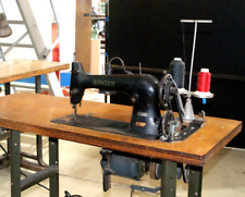 Singer 31-15 Industrial Sewing Machine, Motor, Table picture
