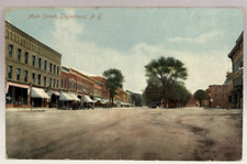 Street View, Main Street, Gouverneur NY New York Vintage Postcard picture