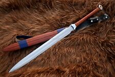 Viking Sword-24 inches Handmade sword-Hunting, Tactical, Combat sword-Spear picture