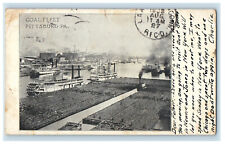 1903 Pacific Jim Bean Iroan Age Steamer Pittsburg PA PMC Posted Postcard picture
