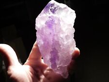 BIG Etched Translucent Purple AAA ELESTIAL Amethyst Crystal Bolivia 448gr picture