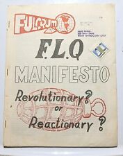 FULCRUM Vol.3 No. 5 Nov-Dec 1970 F.L.Q MANIFESTO Revolutionary? Or Reactionary? picture