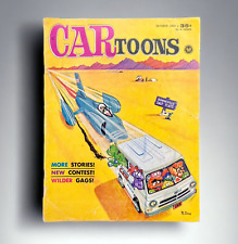 CARtoons Magazine October 1964 Hot Rod Drag Racing 1960s Cartoon Comic Art picture