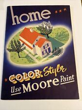 Benjamin Moore Color Style Vintage Booklet Advertising Ephemera  picture