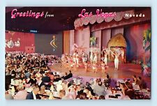 Venus Room Hotel New Frontier Stage Performance Costumes Las Vegas Postcard C3 picture