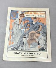 Frank M. Low & Co. ~ Portland, Maine ~ Men’s Boys’ 1913 Antique Clothing Catalog picture