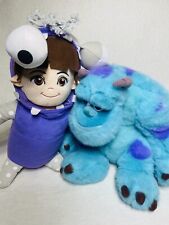12” Disney Store Monsters Inc Sully Plush + 14” Boo Plush picture