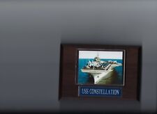 USS CONSTELLATION PLAQUE CV-64 NAVY US USA MILITARY SHIP AIRCRAFT CARRIER picture