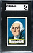 1952 Topps Look N See #9 George Washington SGC 5 EX picture