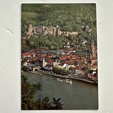 Vtg HEIDELBERG Alstadt vom PHILOSOPHENWEG Postcard Unposted picture