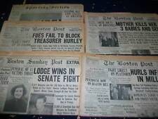 1936 JUNE-JULY THE BOSTON POST NEWSPAPER LOT OF 5 - SPORTS & COMICS - NP 868 picture