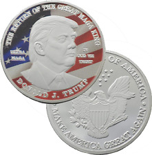 The Return of Great MAGA King Donald Trump Coin Ultra MAGA 2024 save America  picture