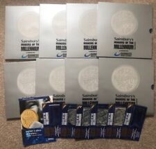 8 Complete Sainsbury’s Makers Of The Millennium Medal Collections + Empty Packet picture