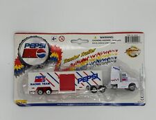 Vintage 1997 Pepsi Team Tractor Trailer By Golden Wheel, Sealed picture