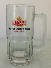  SLEEMAN NOTORIOUSLY GOOD 8 Inch Beer Stein” 32 Oz. Heavy Glass  Beer Mug Cup   picture