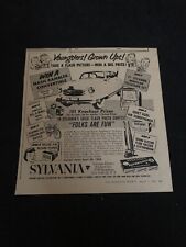 1950’s Sylvania Prize Contest Nash Rambler Magazine Print Ad picture
