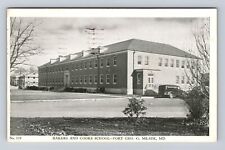 Ft George Meade MD-Maryland, Bakers and Cooks School, Vintage c1941 Postcard picture