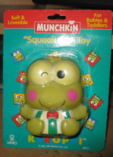 Vintage Sanrio Kero Kero Keroppi Munchkin Squeak Me toy 1994 picture