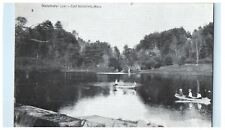 1911 Wanamaker Lake, East Northfield Massachusetts MA Postcard picture