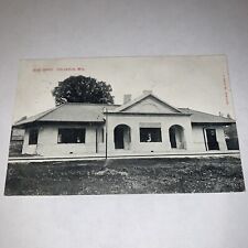 Vintage Photo Postcard New Depot Columbus Wisconsin Railroad Station 1908 picture