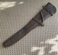 VERY RARE WW1 US MARINE CORPS M1903 SPRINGFIELD RIFLE SCABBARD by B.BROS. 1918 picture