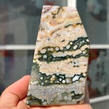 420g Natural Colourful Ocean Jasper Crystal Freeform Display Specimen Healing picture