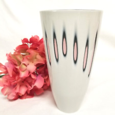 Vintage MCM 1950s Porcelain Vase by Peter Müller for SGRAFO Modern - ESTATE FIND picture
