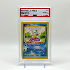 💎PSA 10 1st Edition Carapuce Squirtle 63/102 French Base Set GEM MINT💎 picture