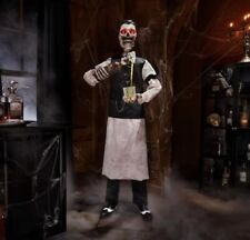 6 ft Bartender Dean the Deathologist Animated Halloween LED SHIPS FAST picture