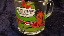 GARFIELD & ODIE ~ “I’M NOT ONE WHO RISES TO THE OCCASION ~1978-1980 ~ VGC ~ picture
