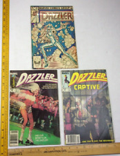 DAZZLER #20 34 35 comic book lot VG-VF 1980s Marvel picture