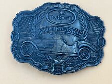 Vintage Bugatti Moisheim 57 Brass Style Belt Buckle Vintage Racing  picture
