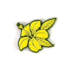 Flower Pin Custom Lapel The Green Hibiscus Flower Pin picture