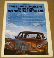 1975 The Volvo 164 Print Ad Car Automobile Advertisement Vintage 8.25
