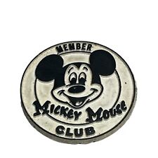 Vintage Walt Disney's Mickey Mouse Club Member Rubber Refrigerator Magnet USA picture