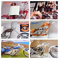 Bulk Lot 6x Oz bike Heavy Duty Magazine Posters  Harley Davidson Centrefold picture