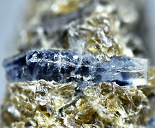 36 CT Top Quality Natural Bi-Color Sapphire Crystal On Mica Matrix @ Afghanistan picture