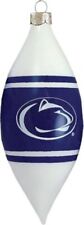NCAA Penn State 3 Pack Teardrop Glass Ornaments picture