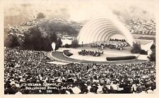 # B2515   HOLLYWOOD,  CA.  REAL  PHOTO    POSTCARD,  HOLLYWOOD  BOWL picture