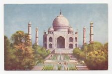 Taj Mahal Agra India Tuck & Son's Oilettes Series Unposted Postcard picture