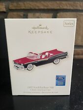 Hallmark Keepsake Christmas Ornament 1957 Ford Fairlane 500 Classic American Car picture